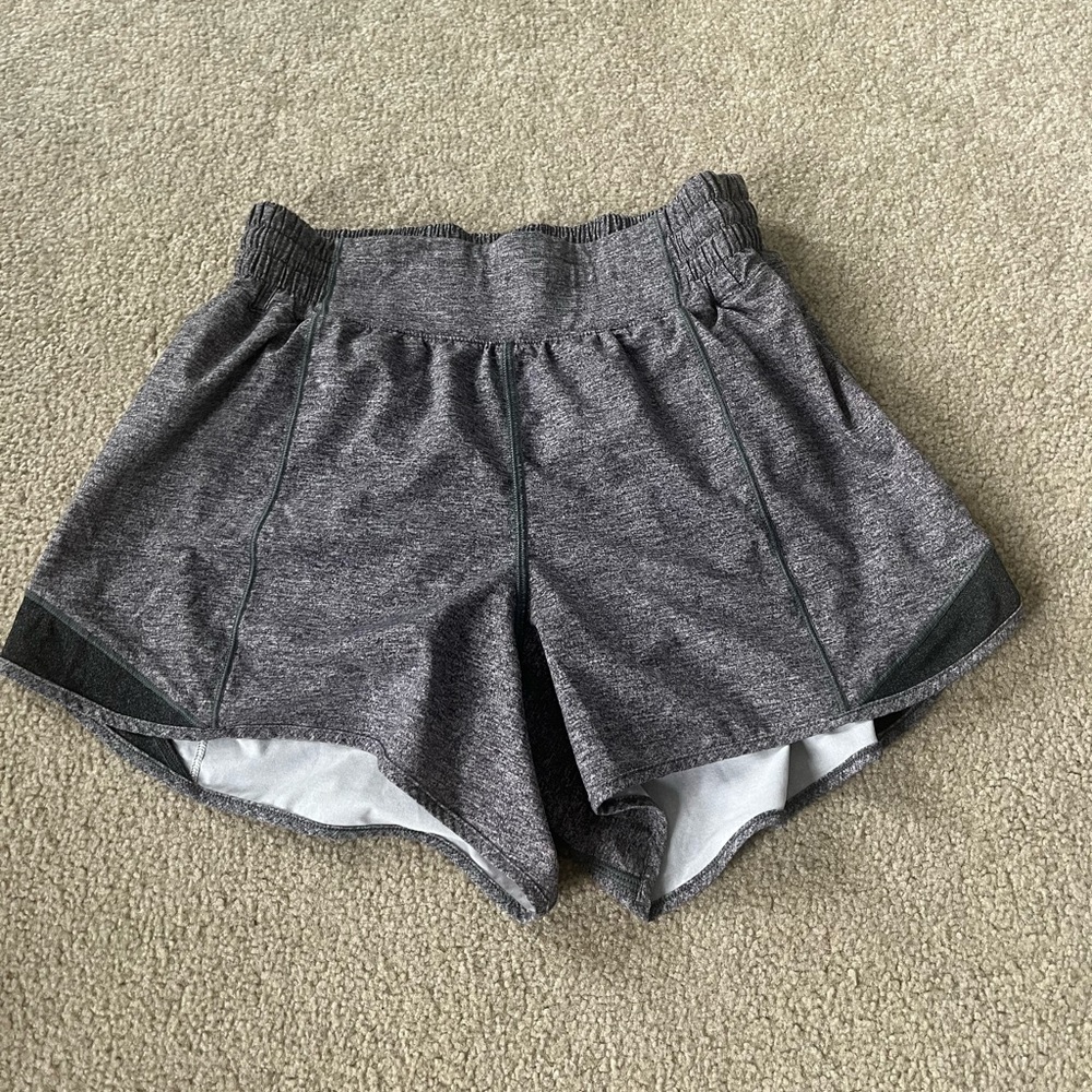 Gray Lululemon shorts